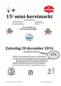 kerstmarkt Elewijt 2014 affiche